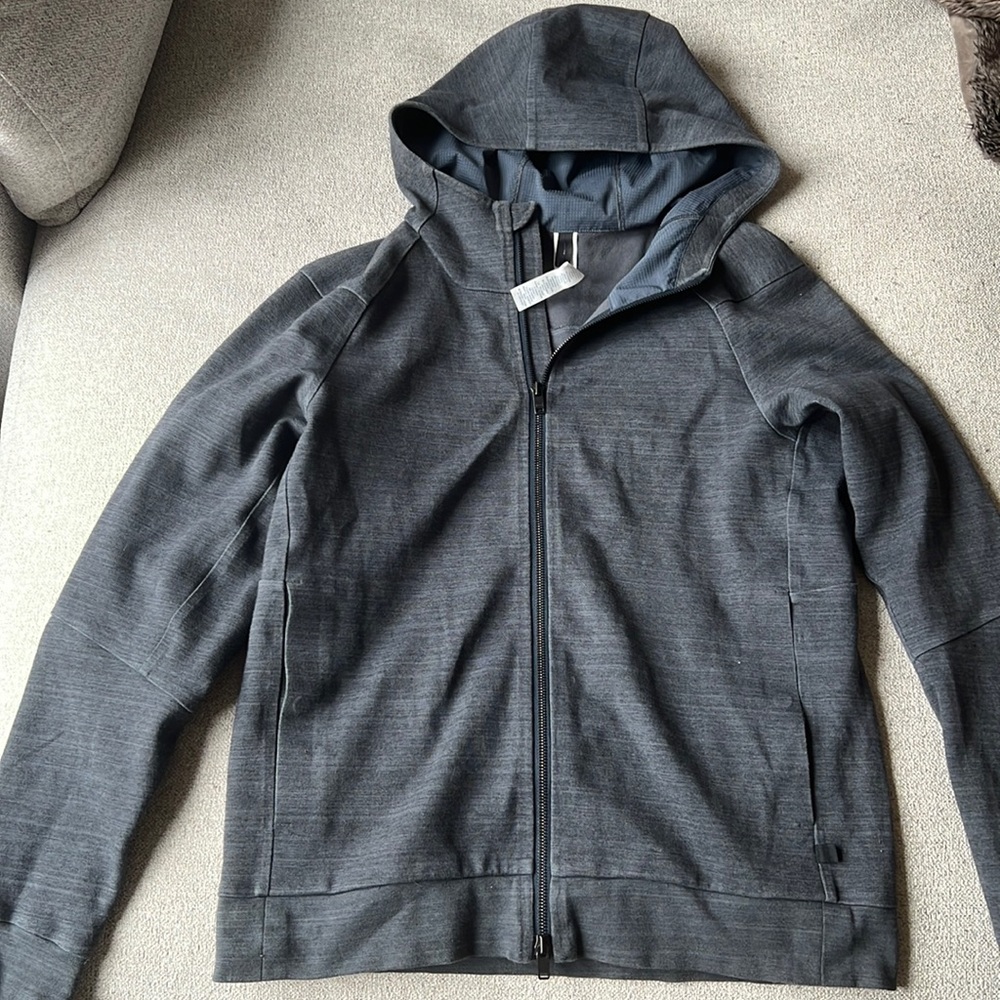 Lululemon Blue Athletic wear Zip Up Hoodie
